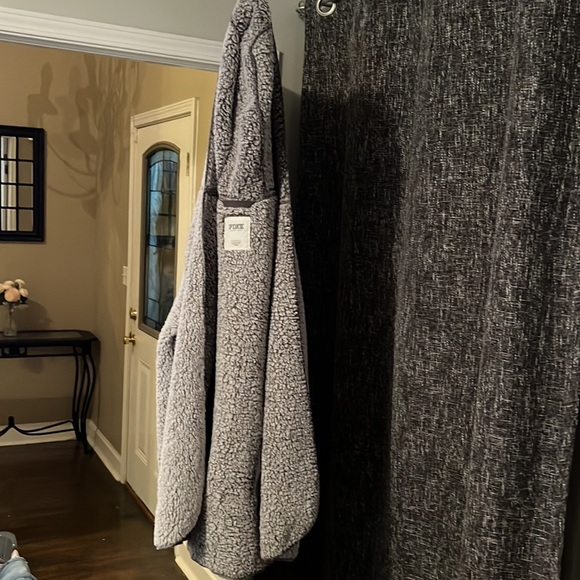 Never worn ‘PINK’ hooded cozy cardigan with pockets XS - Picture 2 of 4